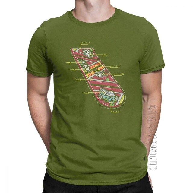 Hoverboard Cotton Novelty T-Shirts