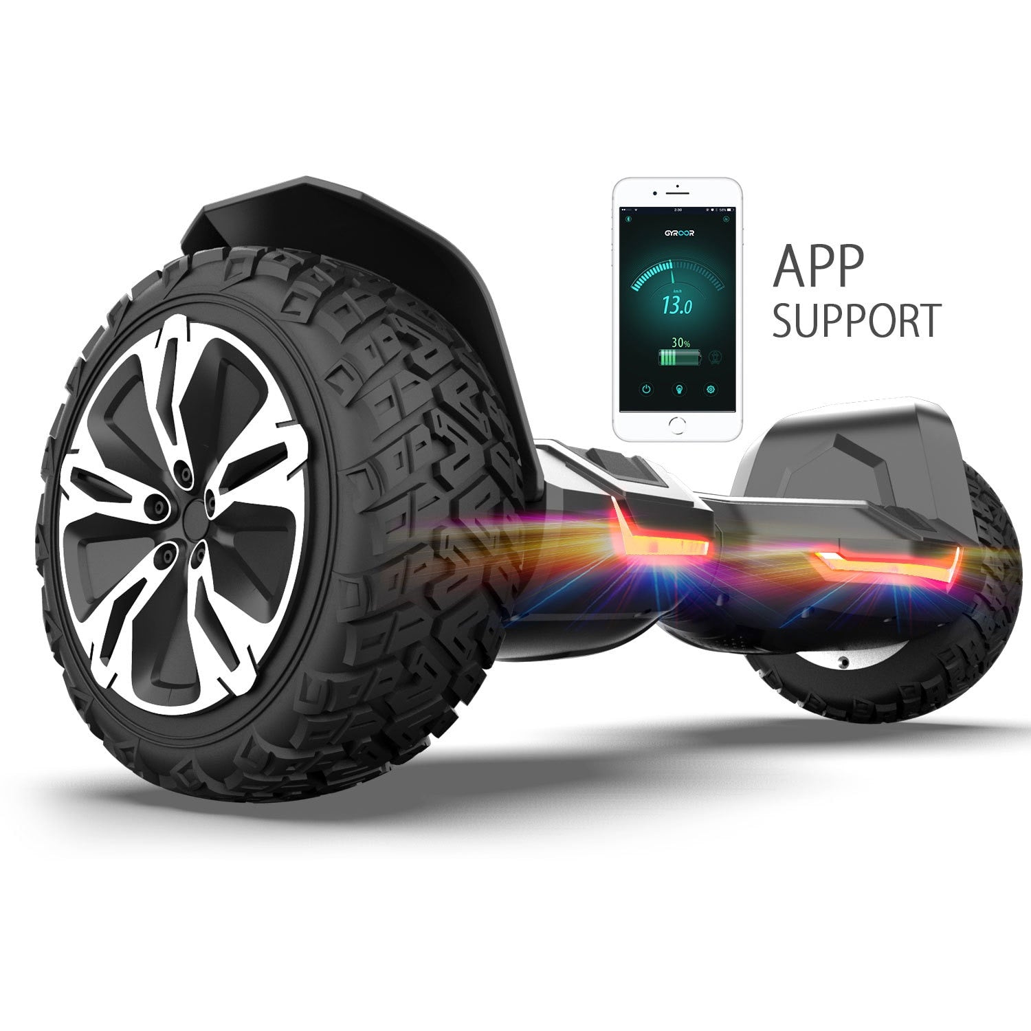 2 Wheel Hoverboard With Bluetooth Speaker